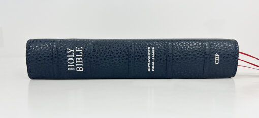 Midsize Notetakers Bible - Full-Grain Cowhide Series, Blue - Image 5