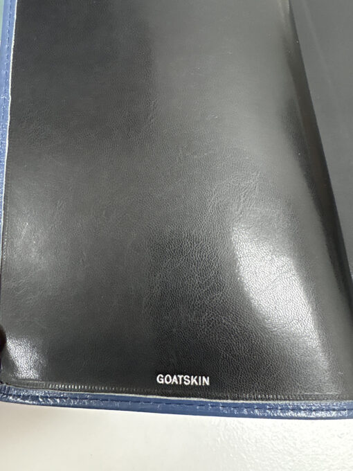 Artisan Sale! - Midsize Large Print Reader's Edition - Goatskin Leather - Image 3