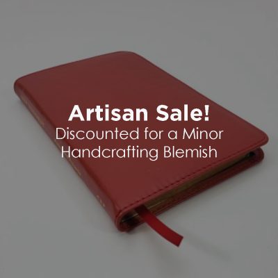 Artisan Sale! - New Testament with Psalms and Proverbs - Corporate Series, Red